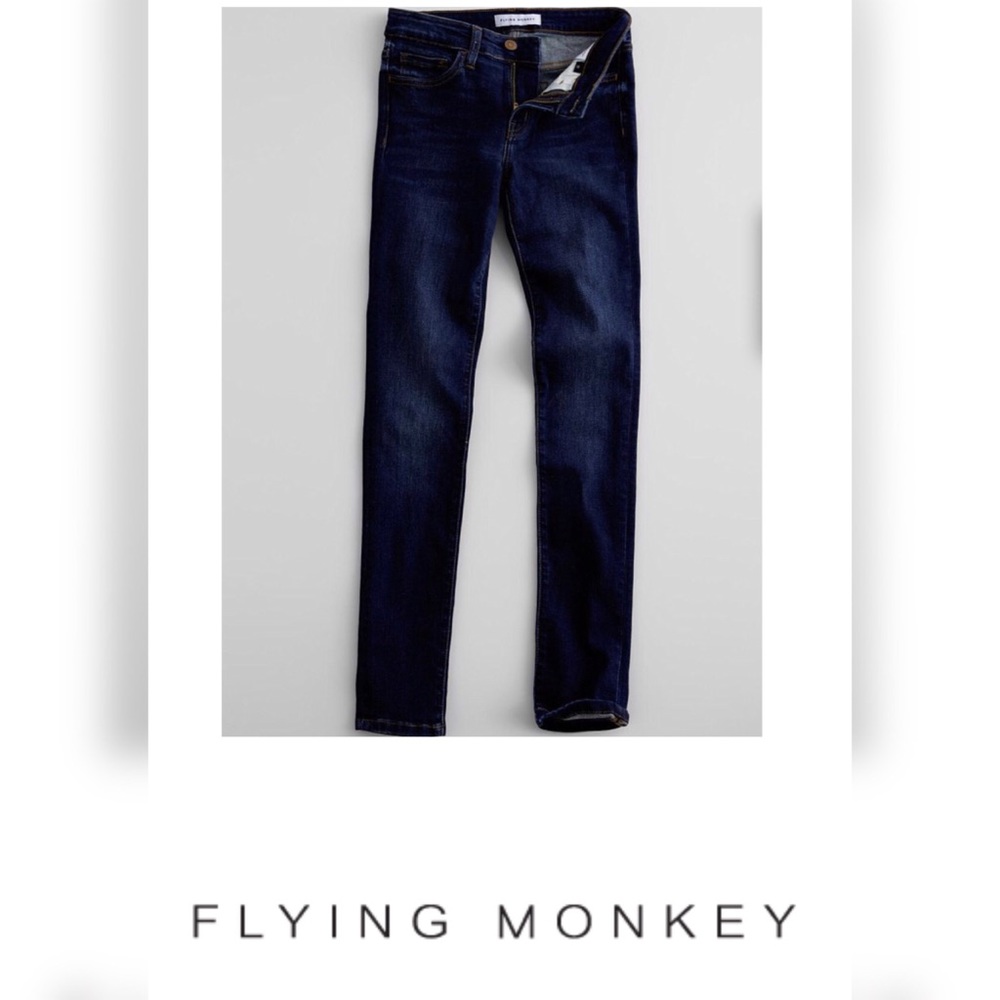 Flying Monkey Mid-Rise Skinny Stretch Jean